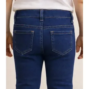 Jeans a Gamba Dritta Adrenaline Lavaggio Medio Elasticizzati Pantaloni Casual per Bambini 5 Tasche Vita Media - Product Image 5