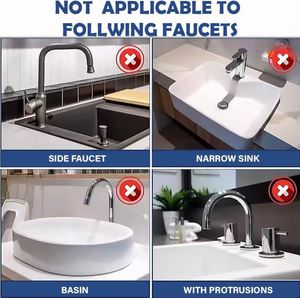 <b>Kitchen</b> <b>Mats</b> Silicon <b>Mat</b> for <b>Kitchen</b> - New Arrival Silicone Rubber <b>Mat</b>, Faucet Anti-Splash Drip Catcher Drain Pad - Product Image 5