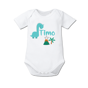 Body per neonato con nome Dino - Product Image 1