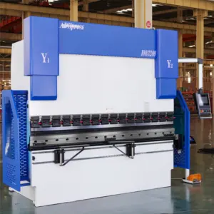 ADH CNC Press Brake Sheet Bender 12 Feet Sheet With DA53T Controller Syatem