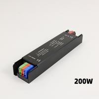 Transformateur d'alimentation pour bande lumineuse 12V/24V de haute qualité, ultra-mince, 60W, 100W, 200W, 300W, 400W, alimentation LED pour éclairage LED