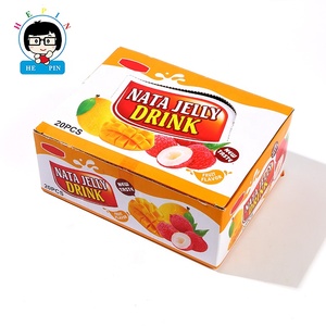 Boîte Emballage Pochette Emballée Fruits <span class=keywords><strong>Litchi</strong></span> Et Mangue Saveur Pudding Gelée Boisson Boisson - Product Image 6