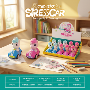 Juguete Antiestrés de Unicornio de Plástico con Sonido al Presionar y Luces, Regalo Escolar para Niños de 2 a 4 Años - Product Image 6