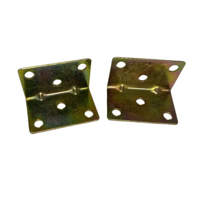 Supports d'angle colorés Xinjunye Hardware, modèles 40 et 45, fixations à angle droit de 90 degrés, supports d'étagère, accessoires de meubles - Product Image 1