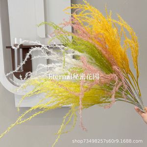 Bouquet de fleurs séchées Secret Garden Long Spike Fireworks 85cm Décoration de mariage et de maison - Product Image 1