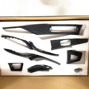 Kit de garnitures intérieures de remplacement en fibre de carbone véritable (10 pièces) pour tableau de bord <span class=keywords><strong>BMW</strong></span> Séries 3 et 4 (F10, F20, F22, F30, F31, F32, F36, F80, F82) - Product Image 6