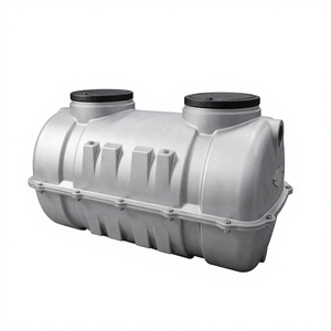 Citerne <span class=keywords><strong>septique</strong></span> en fibre de verre SMC FRP à double <span class=keywords><strong>couvercle</strong></span>, réservoir biologique, conteneur de traitement des eaux usées - Product Image 1