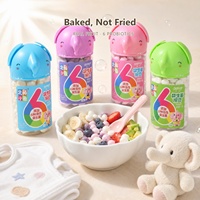 Yaourts lyophilisés en gros aux fruits, probiotiques, naturels, pour bébés, collation, OEM, marque privée, boîte de 22g