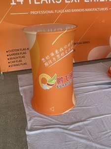 Aangepaste Draagbare Teller Opvouwbare Tafel Display Voor Reclame Modulaire Externe Beurs Promotie - Product Image 6