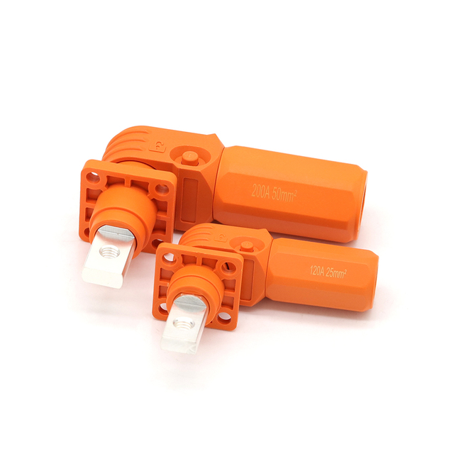 High Voltage Connectors 200A Power Energy Storage Male Female HV Connector