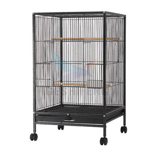 Üreticileri toptan sıcak satış büyük lüks Villa papağan kafes şakayık kaplan cilt kuş <span class=keywords><strong>Pet</strong></span> üreme kafesi kuşlar için - Product Image 1