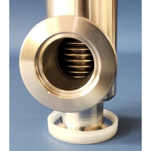 Vanne d'angle manuelle Tera TVM-KF25 en acier inoxydable KF25 pour automatisation industrielle haute pression sous vide - Product Image 4