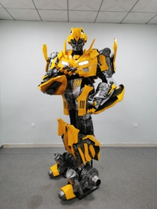 Decoraciones de fiesta 2,7 m LED Robot disfraz adulto usable Cosplay <span class=keywords><strong>gigante</strong></span> tamaño real traje realista fiesta juego de rol 3D personalizado - Product Image 6