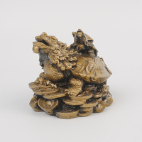 Tortue Dragon Feng Shui, Figurine de Protection du dieu