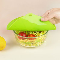 Couvre-bols en silicone écologiques sans BPA, compatibles micro-ondes, réutilisables, avec joint d'aspiration, ensemble pour casseroles, tasses, ustensiles de cuisine