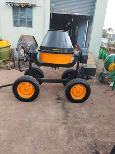 Electric Motor 7/5 CFT Concrete Mixer | Portable <b>Wheel</b> Mounted Cement Mixing Machine - Product Image 3
