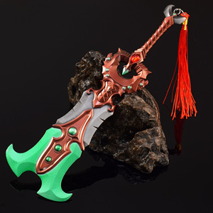 Juegos de Warcraft alrededor de la espada de juguete para niños Decoración Obeleon <span class=keywords><strong>Sword</strong></span> of the Soul 21cm All Metal Arts <span class=keywords><strong>and</strong></span> Crafts Arma Modelo - Product Image 1