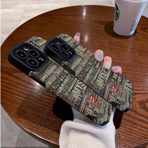 Mix Color News Letter Printing TPU Housse de téléphone portable en cuir artificiel pour <span class=keywords><strong>Iphone</strong></span> 8 X Xr Xs 11 12 13 14 15 16 17 Pro Max - Product Image 6