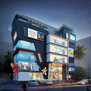 الفاخرة الجاهزة الصلب هيكل التسوق مول من الصين ، أوروبا نمط الجاهزة متجر ومراكز تصاميم مجانية رسوم - Product Image 4