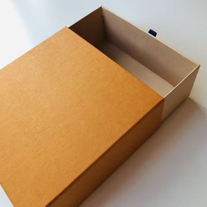 Custom Logo Luxury Recycled Rigid Paperboard <b>Square</b> Sleeve Drawer Sliding Gift Box with Printed Cardboard Packaging - Product Image 4