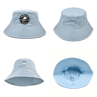 Topi Bucket Pantai Bolak-Balik Custom Logo OEM untuk Anak, Wanita, Pria, Topi Nelayan Polos, Cetak Massal, Bordir, untuk Aktivitas Luar Ruangan