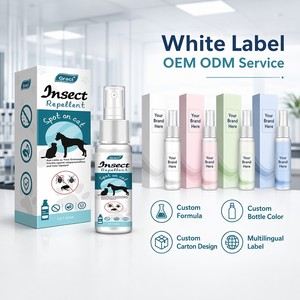 <span class=keywords><strong>Spray</strong></span> <span class=keywords><strong>anti</strong></span>-tiques et <span class=keywords><strong>anti</strong></span>-<span class=keywords><strong>puces</strong></span> à base de plantes Graci pour chats et chiens 60ml OEM ODM Étiquette blanche Vente directe Fabricant - Product Image 4