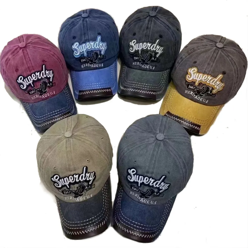 Embroidered logo hats unisex sports baseball cap plain trucker gorros hat for man baseball cap