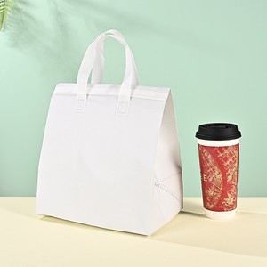 Reusable 30L Thermal <strong>Carrier</strong> Cooler Bag Aluminum Foil Nonwoven <strong>Fabric</strong> for Bakery Insulation <strong>Cake</strong> Delivery Freshly Baked <strong>Cakes</strong> - Product Image 3