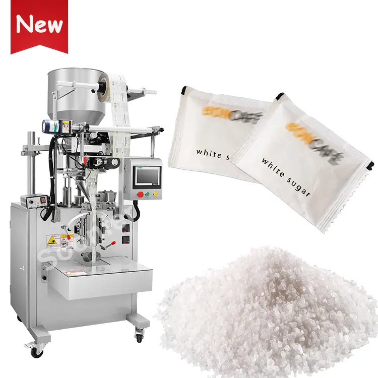 Hoge Snelheid Volautomatische Sachet Granule Verpakkingsmachine Verticale Bruine Witte Suiker Verpakkingsmachine