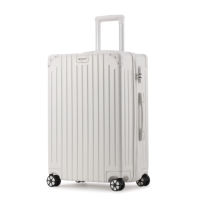 Valise à roulettes Eastshine professionnelle, élégante, antivol, en ABS léger, avec roulettes pivotantes à 360 degrés et serrure TSA