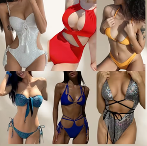 Trajes de Baño de Algodón de Verano Baratos al por Mayor <span class=keywords><strong>Ttn</strong></span>, Lote Mixto de Bikinis Usados para Mujer por Kilo, Ropa de Segunda Mano - Product Image 1