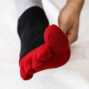Personnalisé Hommes Coton Chaussettes Cinq Doigts Chaussettes Antidérapant De Mode <span class=keywords><strong>Mini</strong></span> Équipage Sport Cheville Chaussettes - Product Image 6