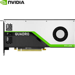 Nouveau pour <span class=keywords><strong>NVIDIA</strong></span> Quadro <span class=keywords><strong>RTX</strong></span> <span class=keywords><strong>4000</strong></span> 8GB GDDR6 GPU poste de travail de bureau carte graphique DP 3D modélisation rendu dessin ventilateur refroidisseur - Product Image 4