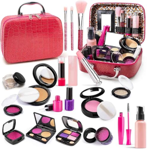 Estuche de Maquillaje de PU con Diseño Nuevo y Vacío, Caja de Almacenamiento de Cosméticos con Divisores - Product Image 1
