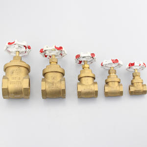 水气NPT闸阀红白手柄 - Product Image 2