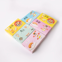 Boîte à sushi en papier écologique, design imprimé, conteneur jetable pour emporter les sushis, logo personnalisé OEM, vente en gros d'emballages alimentaires