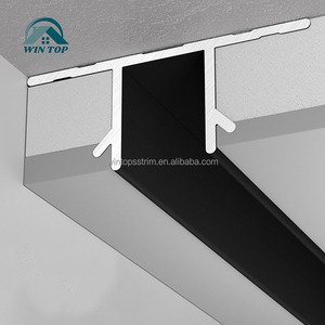 Vincere la striscia del bordo del <span class=keywords><strong>soffitto</strong></span> sospeso doppia linea d'ombra ad angolo singolo gesso in alluminio <span class=keywords><strong>cartongesso</strong></span> rivestimento di finitura del <span class=keywords><strong>soffitto</strong></span> - Product Image 6