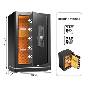 Hộp An toàn fb60e thép rắn khóa điện tử khách sạn an toàn ký gửi hộp chống cháy nhà đồ trang sức tiền lưu trữ an toàn hộp với wifi - Product Image 4