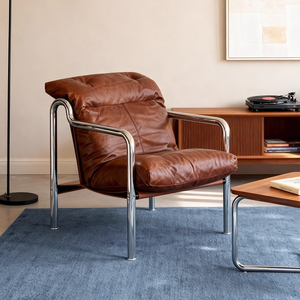 Fauteuil Longstar Star River en cuir ciré de qualité supérieure, fauteuil <span class=keywords><strong>lounge</strong></span> pour les amateurs de <span class=keywords><strong>musique</strong></span>, canapé d'angle pour le salon ou la <span class=keywords><strong>musique</strong></span> - Product Image 3