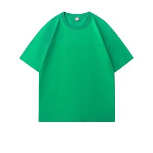 เสื้อยืดผ้าฝ้ายโอเวอร์ไซส์สำหรับผู้ชายเสื้อโอเวอร์ไซซ์ผ้าคอตตอนแนวสตรีทเปล่าสะพายไหล่สำหรับ230gsm - Product Image 5