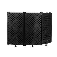 Filtre d'isolation acoustique pliable pour microphone, modèle D5, filtre anti-bruit pour studio, réduction du bruit, fabriqué en CN/GUA