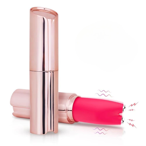 Pink Vibrations Lipstick - 10-Frequency Waterproof Mini Vibrator Pink Vibrations Lipstick - 10-Frequency Waterproof Mini Vibrator