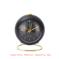 Réveil silencieux simple en quartz avec veilleuse et minuterie, idéal pour les enfants et les étudiants, cadeau, vente en gros