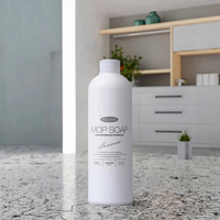 Détergent liquide pour le nettoyage des sols, nettoyant pour sols 500 ml pour l'entretien quotidien des surfaces domestiques et commerciales avec une brillance durable