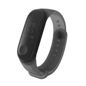 Claro TPU de silicona Mi band4 correa de la correa de muñeca de silicona de la correa para <span class=keywords><strong>xiaomi</strong></span> mi banda 3 pulsera inteligente - Product Image 5