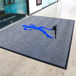 Wholesale Outdoor Rubber Mat High Quality Carpets Rolls Tire Pattern Business Carpets Area Carpet