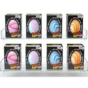 Soft Rubber Egg Shape Squeeze Toy Slow Rising Stress Relief Decompression for Office <b>Hand</b> Fidget Toys - Product Image 1