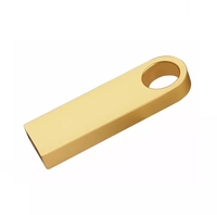 Logo gratuit Logo personnalisé Clé USB en métal Style porte-clés Clé USB Clé USB Clé USB