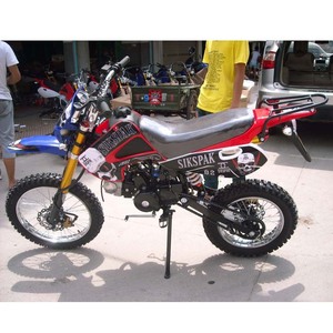 Moto tout-terrain 125cc monocylindre quatre temps à démarrage électrique, moto de course haute vitesse - Product Image 3