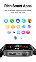 Reloj Inteligente S191 con ECG para la Salud, Pantalla AMOLED 2026, Monitor de Ritmo Cardíaco, SOS, Rastreador de Salud Preciso para Hombres (Dispositivo No Médico)